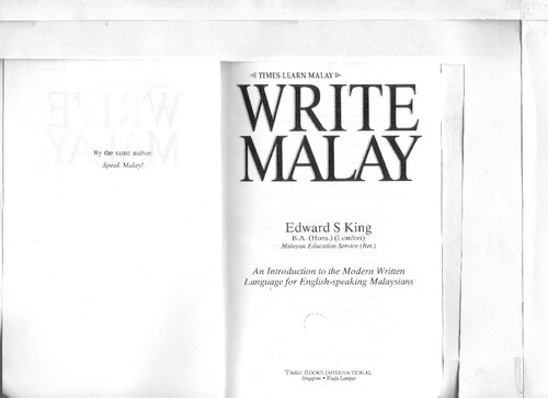 Write Malay