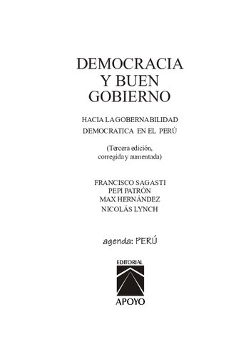 Democracia y Buen Gobierno