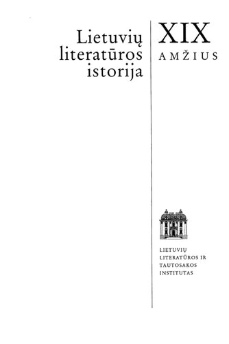 Lietuvių literatūros istorija