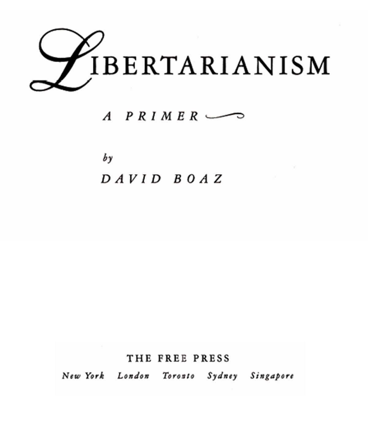 Libertarianism