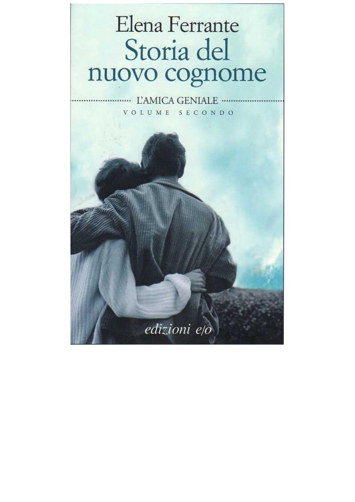 Storia Del Nuovo Cognome