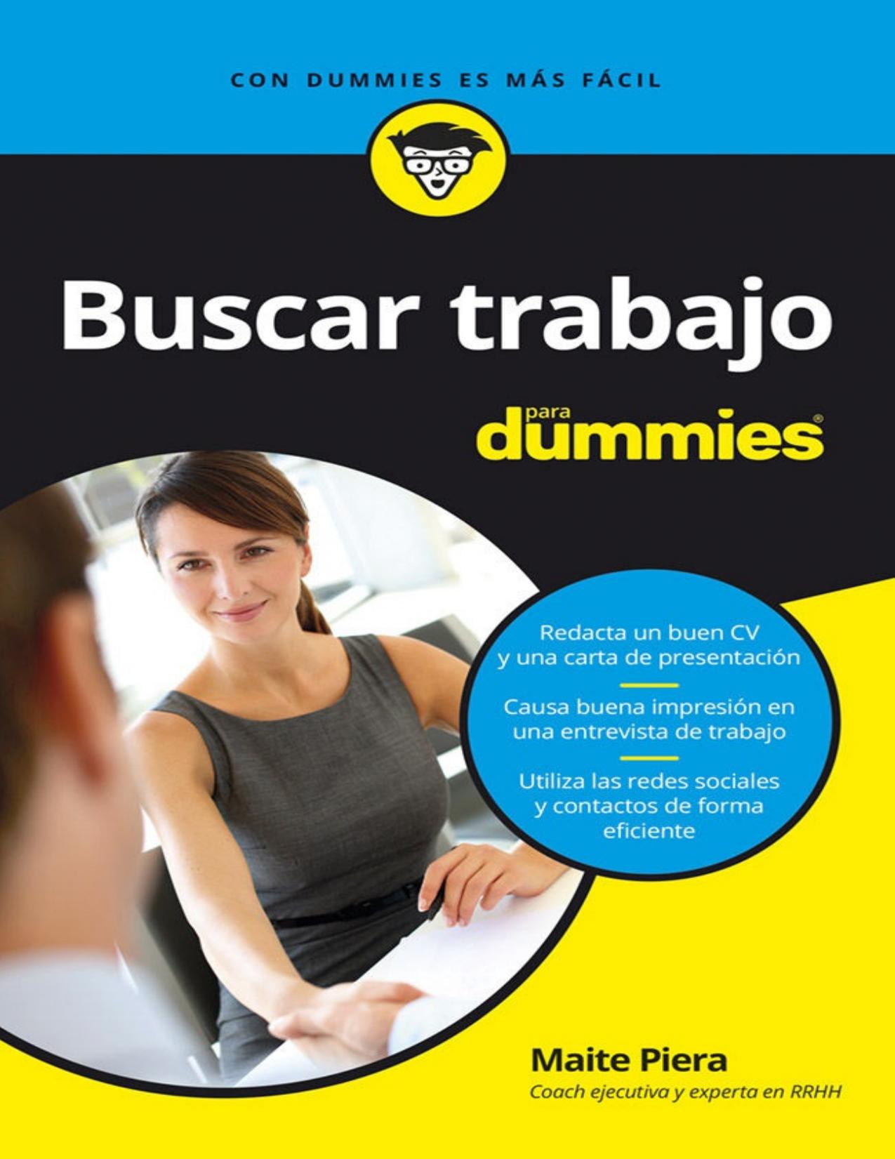 Buscar trabajo para Dummies (Spanish Edition)