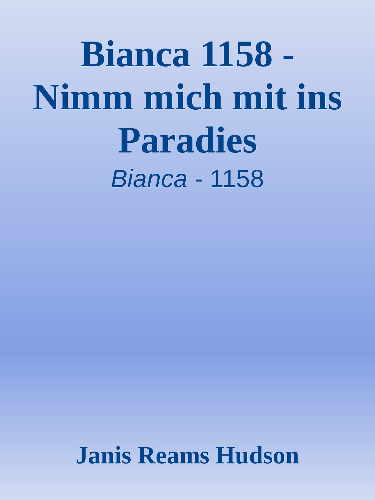 Bianca 1564 - Gewagtes Spiel mit suessen Folgen