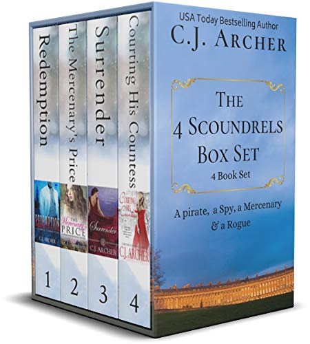 The 4 Scoundrels Box Set: 4 Book Set: A pirate, a spy, a mercenary &amp; a rogue