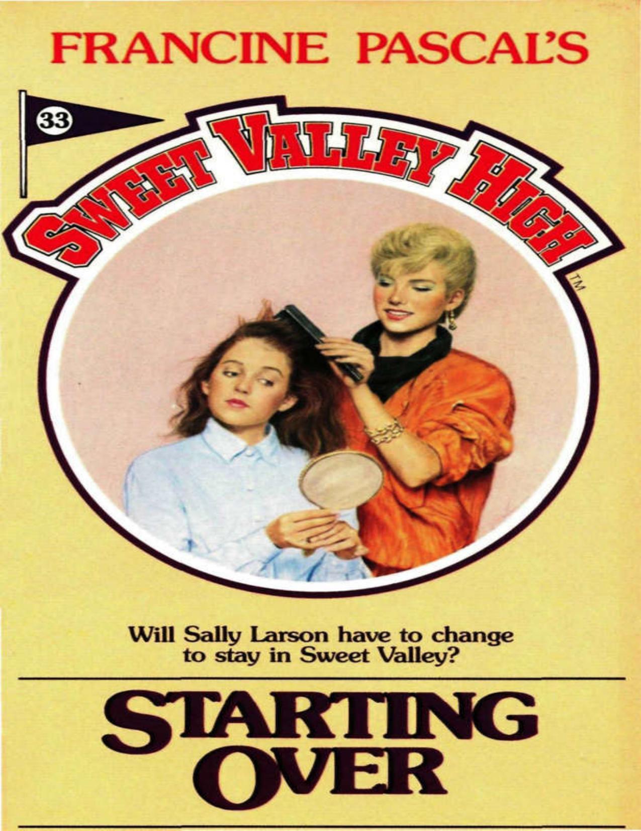 Starting Over (Sweet Valley High Book 33)