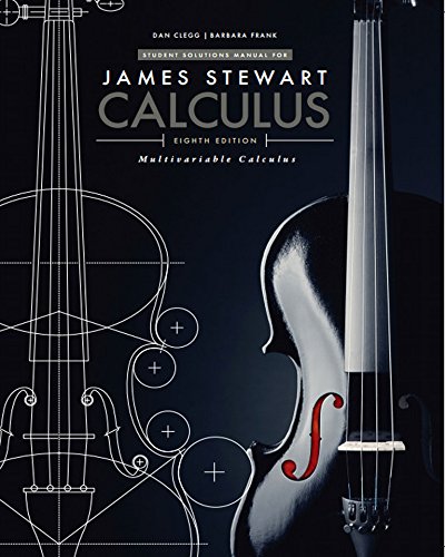 Student Solutions Manual, Chapters 10-17 for Stewart's Multivariable Calculus, 8th (James Stewart Calculus)