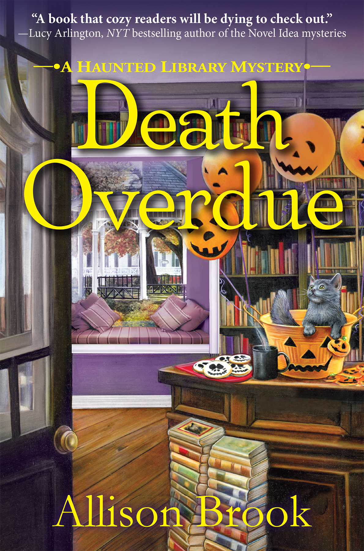 Death Overdue (A Haunted Library Mystery Book 1)