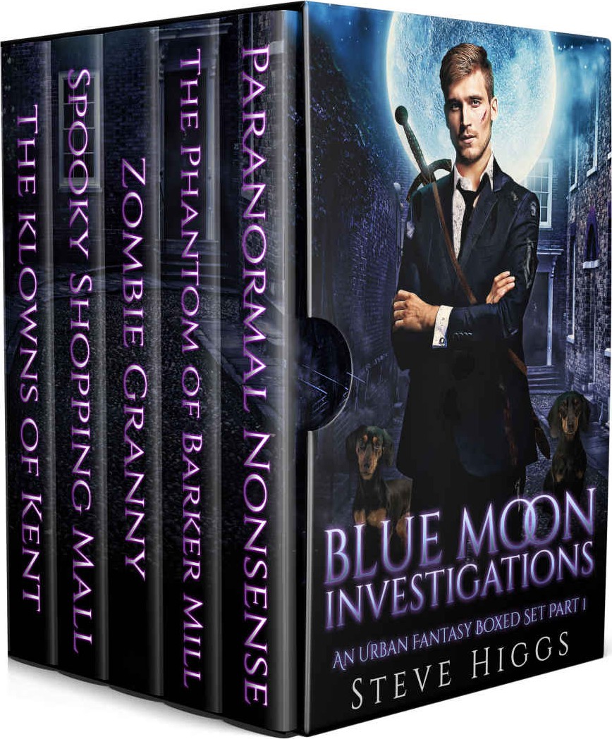 Blue Moon Investigations: A Humorous Fantasy Adventure Series Boxed Set Part 1 (Blue Moon Box sets)