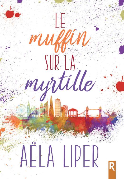 Le muffin sur la myrtille