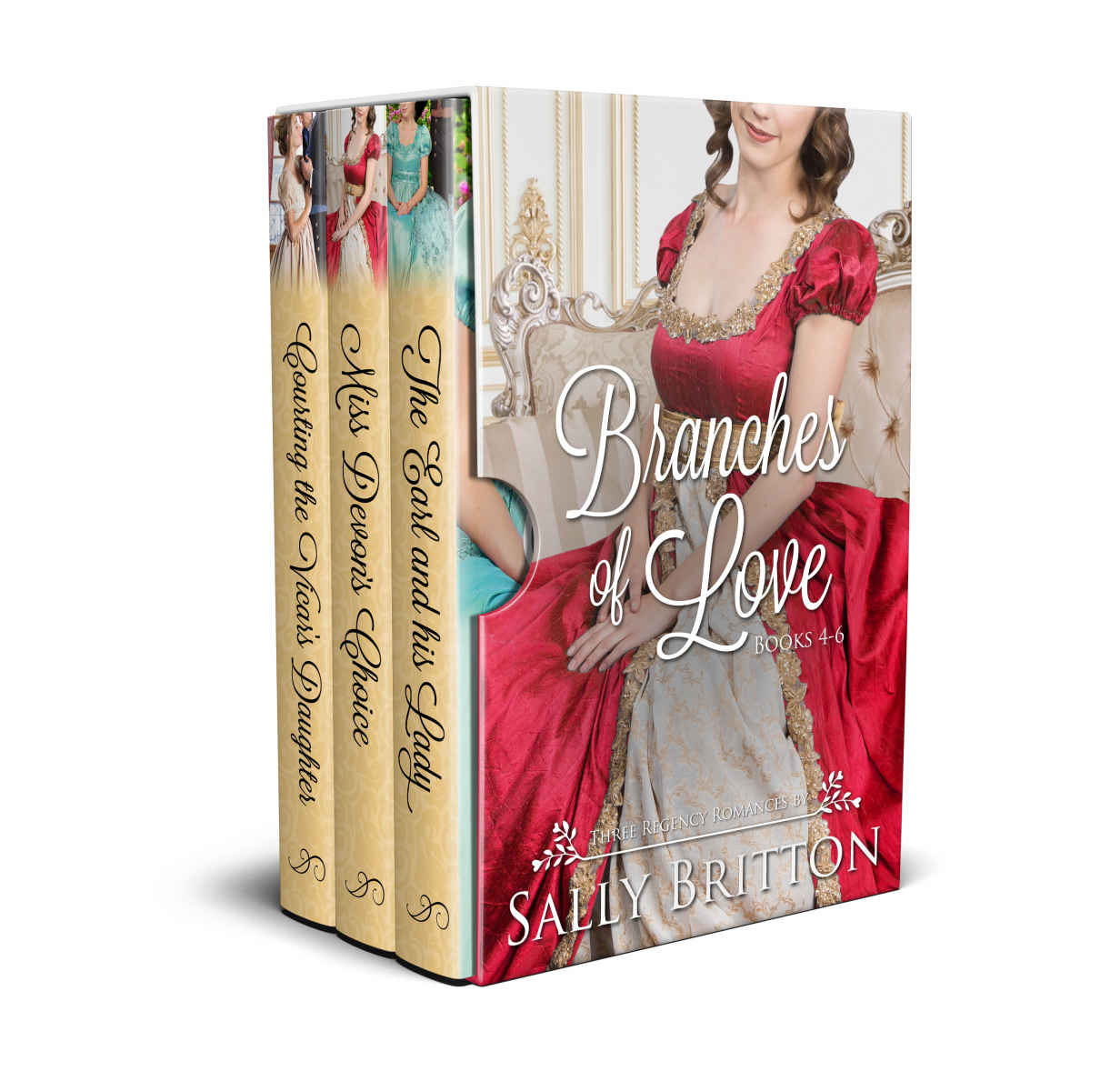 Branches of Love Boxed Set, Books 4-6: Three Regency Romances