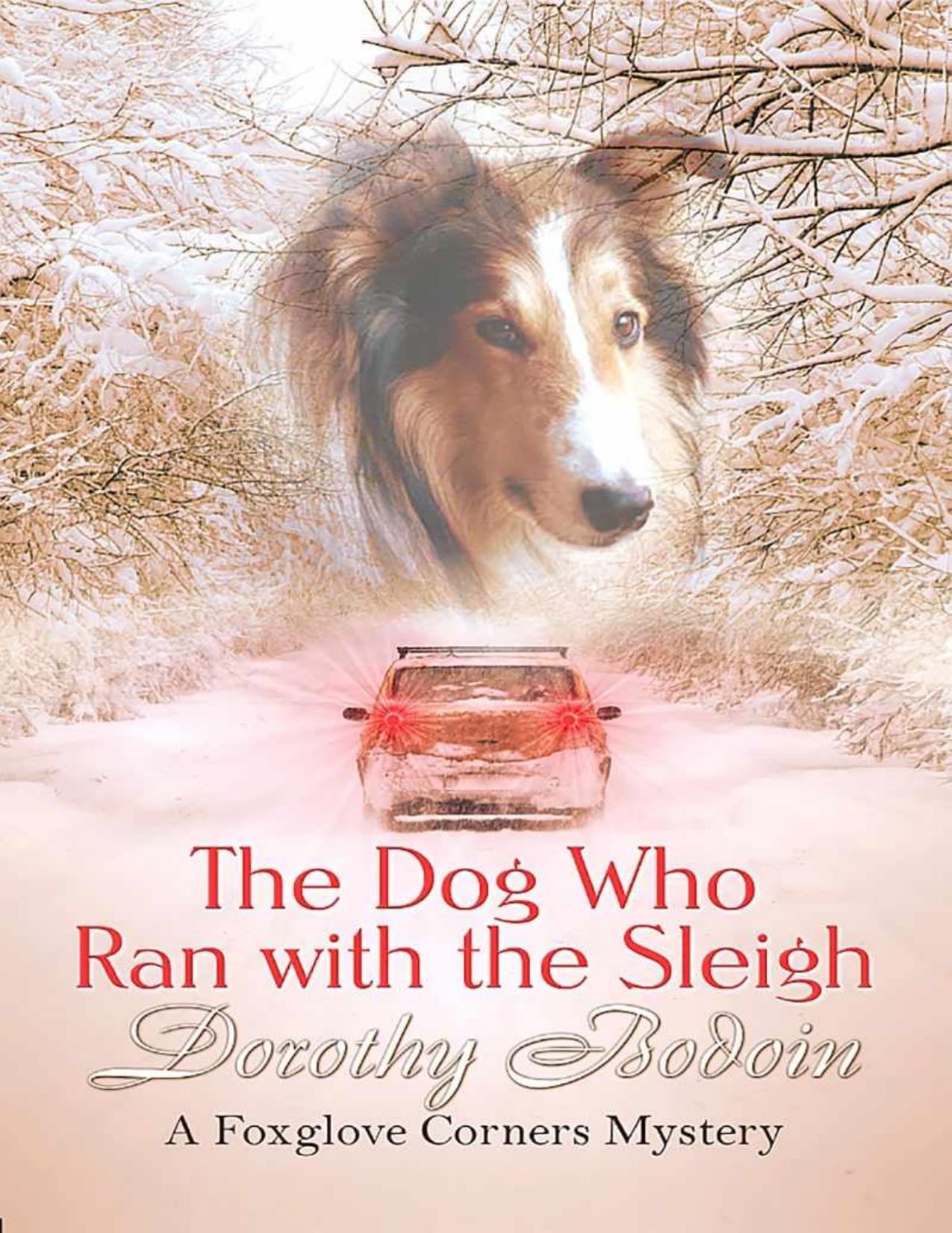 The Dog Who Ran with the Sleigh (Foxglove Corners Mysteries Book 30)