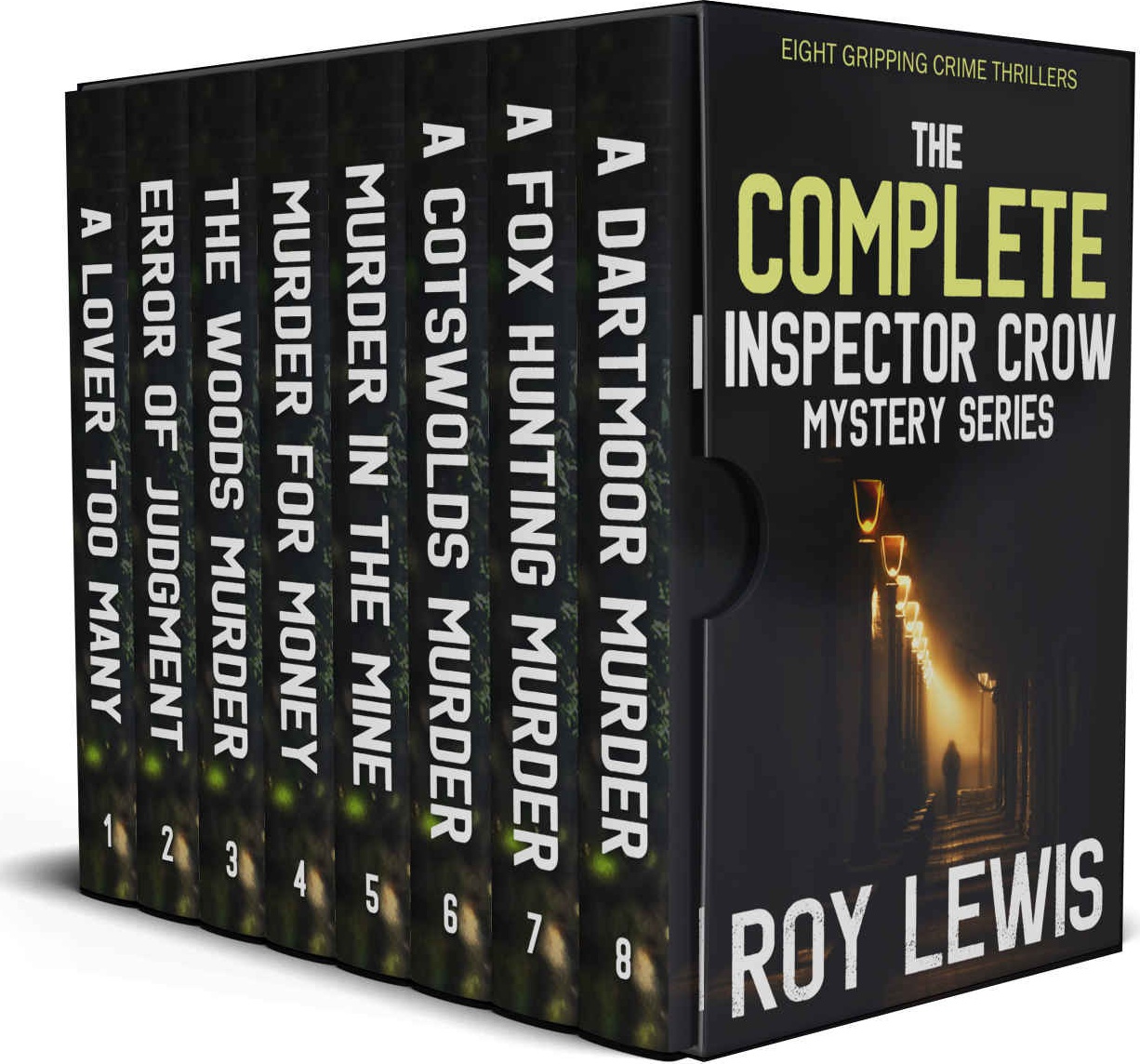 THE COMPLETE INSPECTOR CROW MYSTERY SERIES eight gripping crime thrillers box set