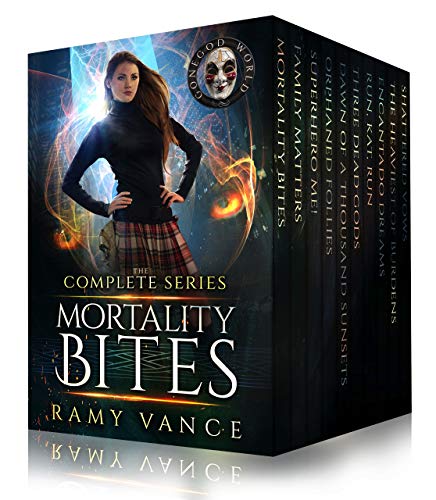 Mortality Bites - The COMPLETE Boxed Set (Books 1 - 10): An Urban Fantasy Epic Adventure
