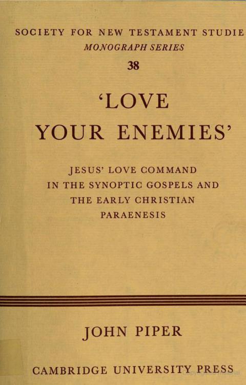 "Love Your Enemies"