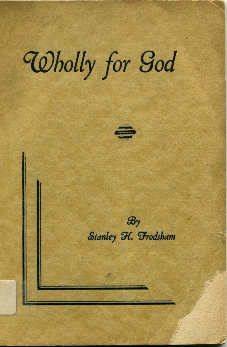 Wholly for God: A Call to Complete Consecration