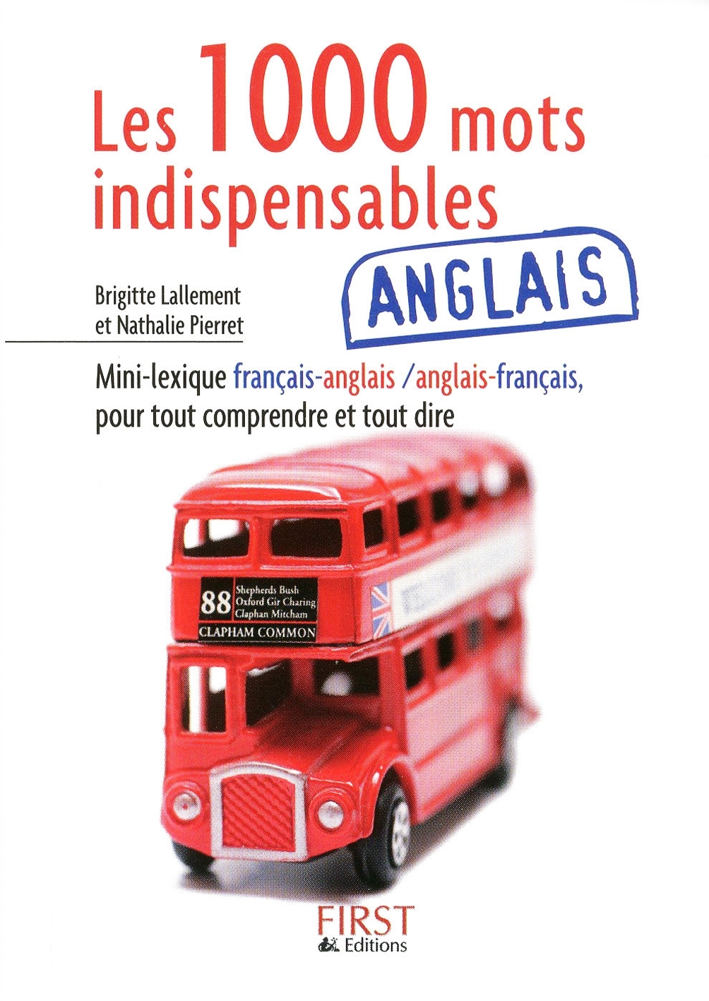 Petit livre de - 1000 mots indispensables en anglais