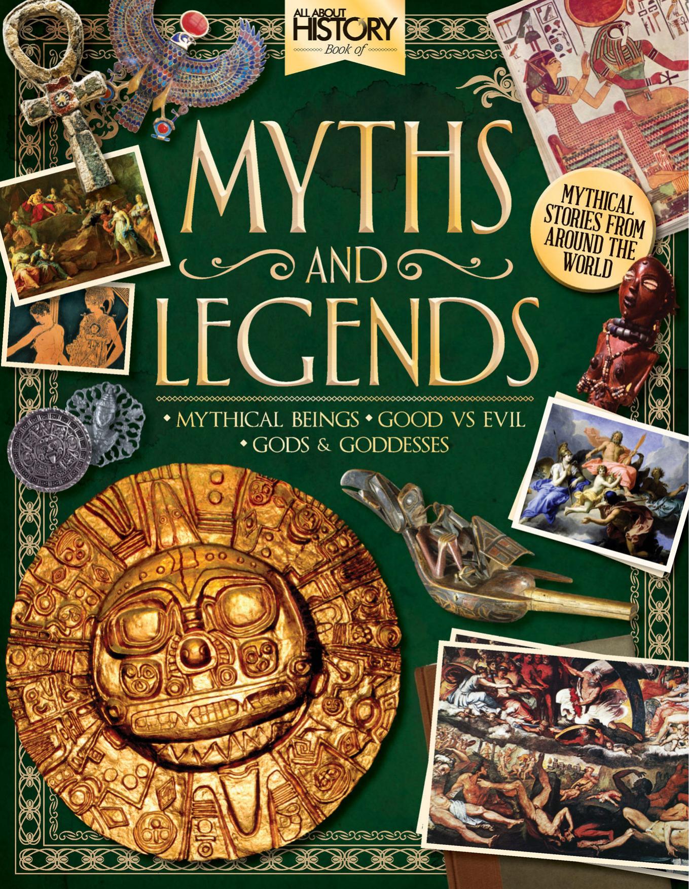 All About History Book Of Myths And Legends