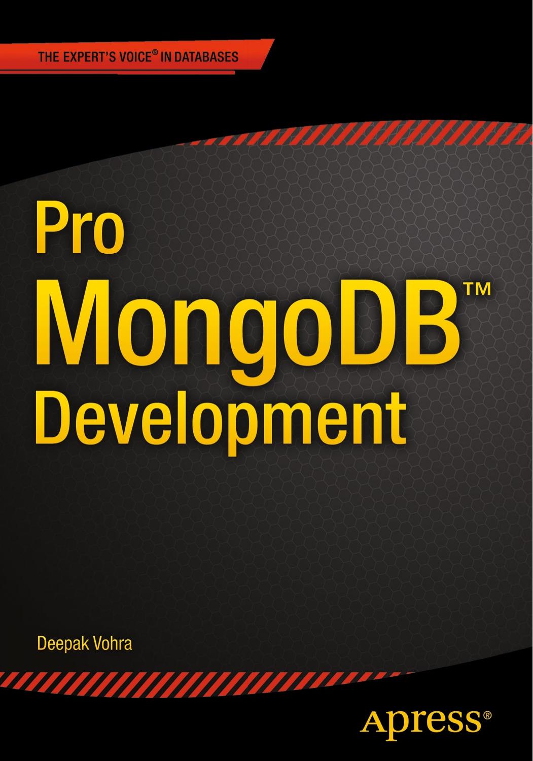 Pro Mongodb Development