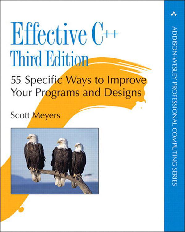 Effective C++: 55 Specific Ways to Improve Your Programs and Designs (3rd Edition)